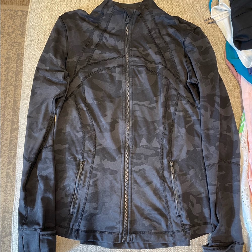 Lululemon Camo Black Define Jacket
